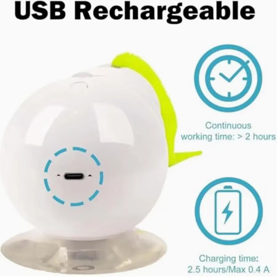 WittyPaws™ Caterpillar Interactive Smart Pet Cat