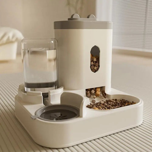 WittyPaws™ 2-in-1 Gravity Pet Feeding & Water Station