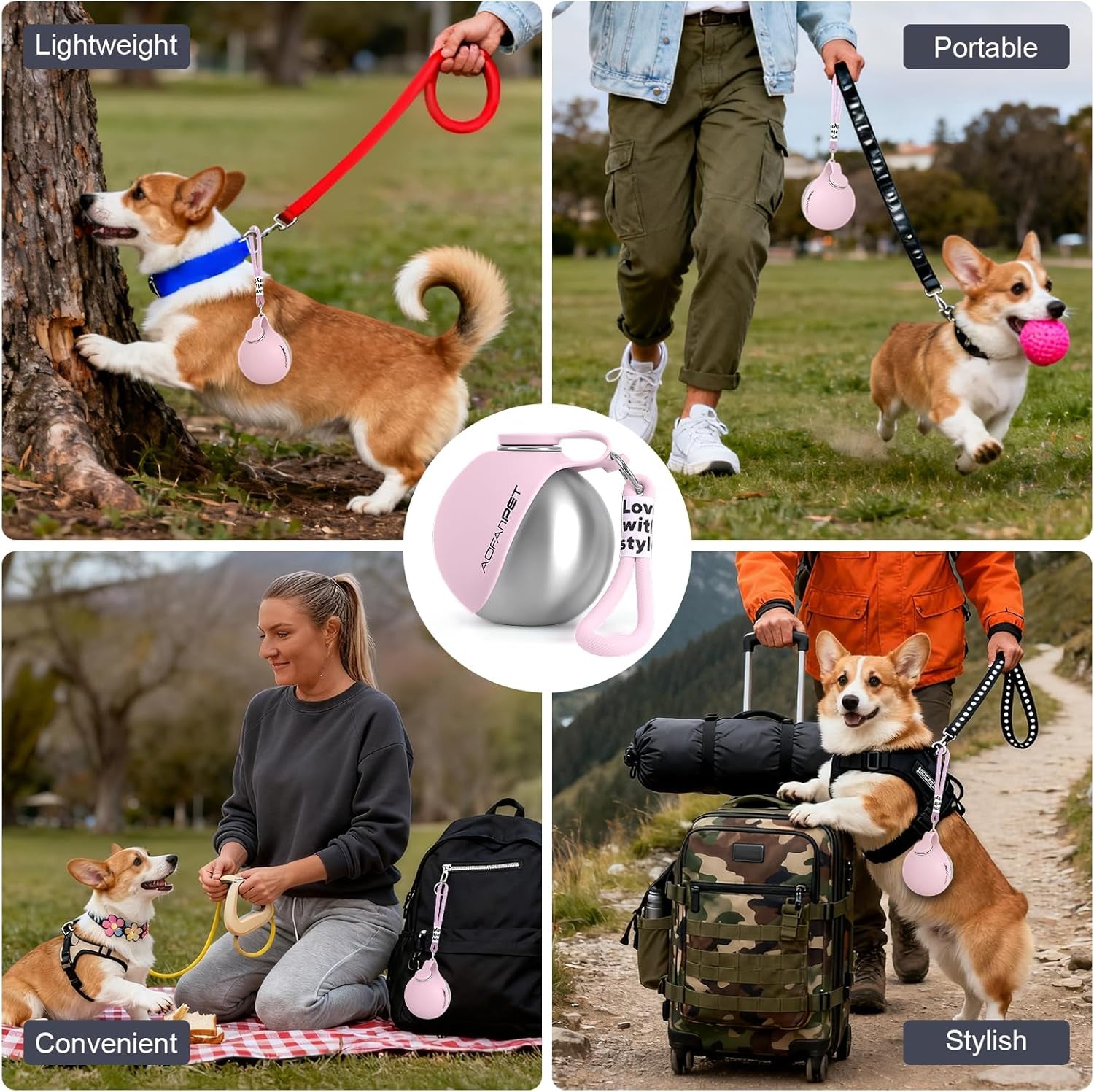 WittyPaws™ GoHydrate Travel Tumbler