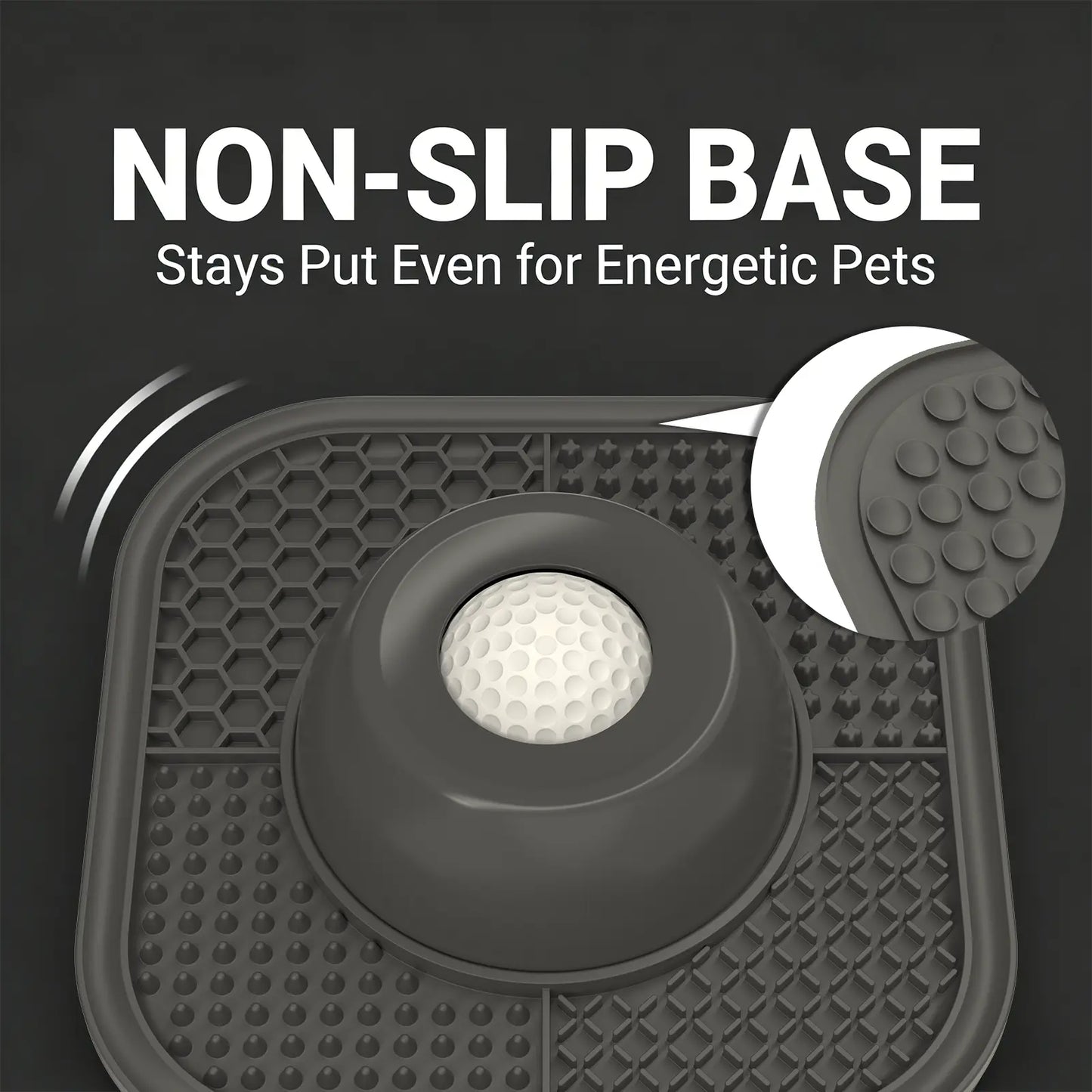 WittyPaws™ 3-in-1 Interactive Slow Feeder & Lick Mat
