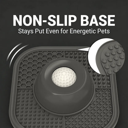 WittyPaws™ 3-in-1 Interactive Slow Feeder & Lick Mat