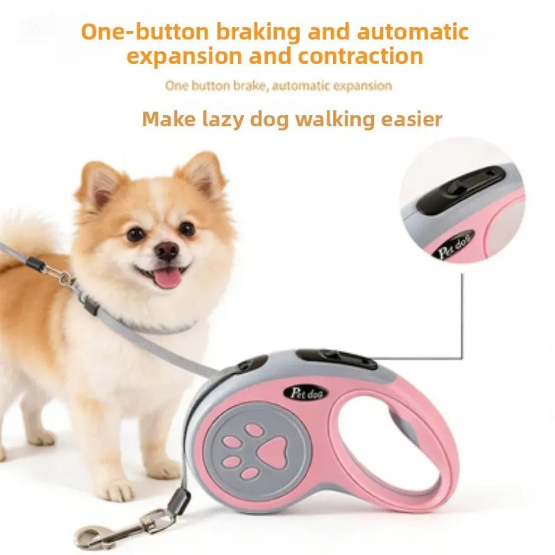 WittyPaws™ FreedomGlide Retractable Leash