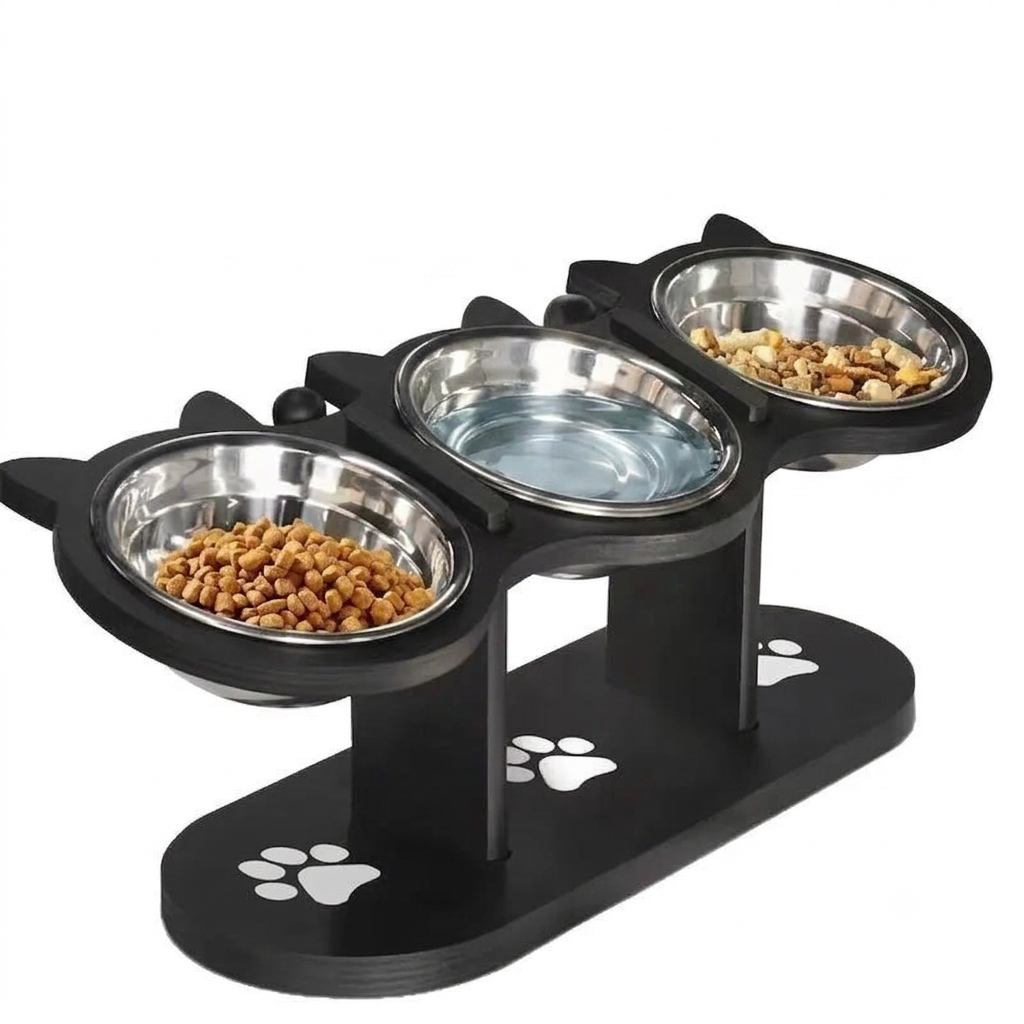 WittyPaws™ Premium 3 Stainless Steel Pet Bowl