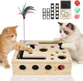 WittyPaws™ - Enrichment Box and Scratching Post with Interactive Maze