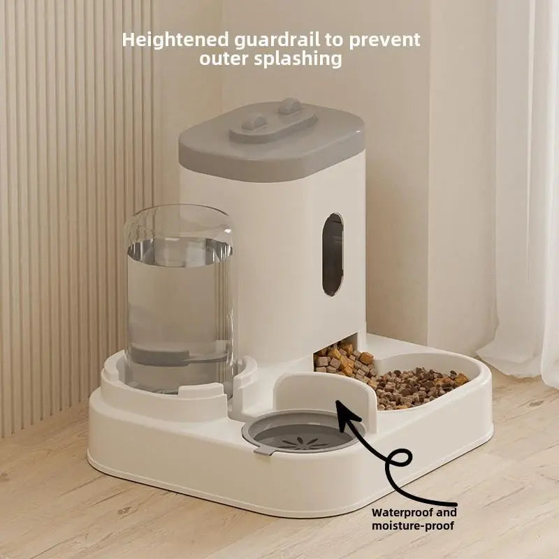 WittyPaws™ 2-in-1 Gravity Pet Feeding & Water Station