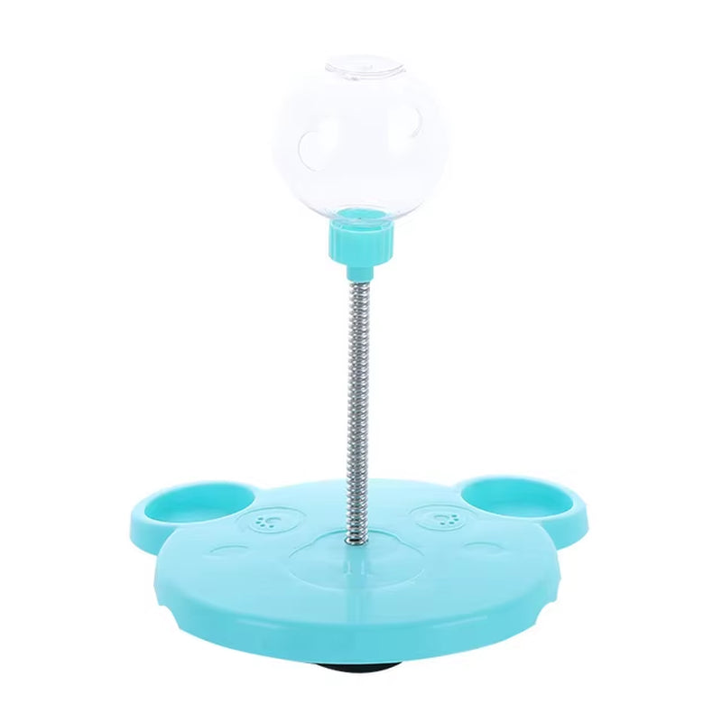 WittyPaws™ - Interactive Dispensing Toy with Suction Cup and Balls for Cats and Dogs
