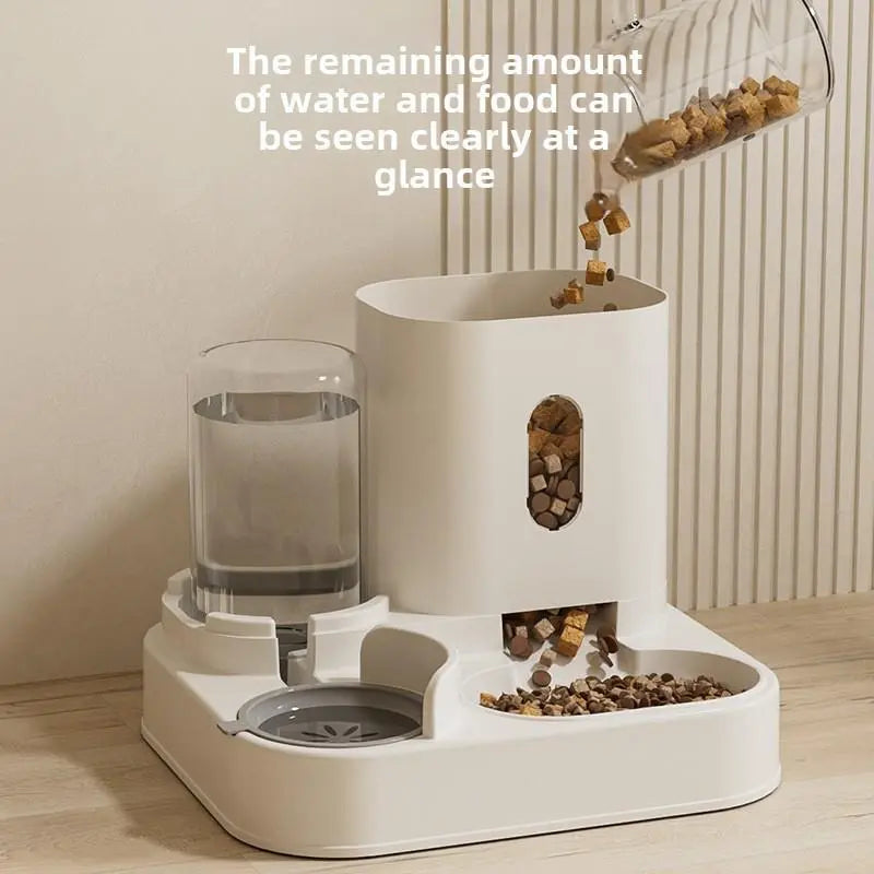 WittyPaws™ 2-in-1 Gravity Pet Feeding & Water Station