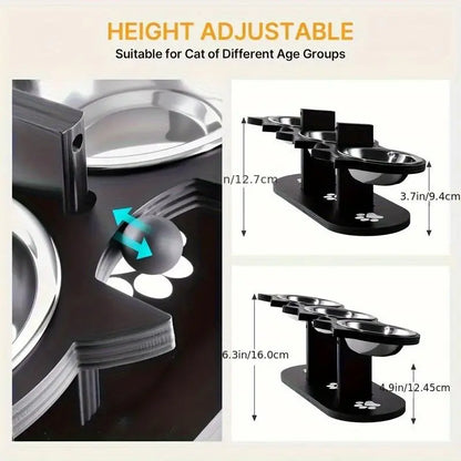 WittyPaws™ Premium 3 Stainless Steel Pet Bowl