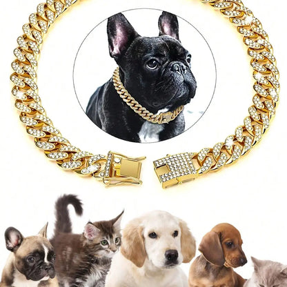 WittyPaws™ Bling Luxury Pet Chain
