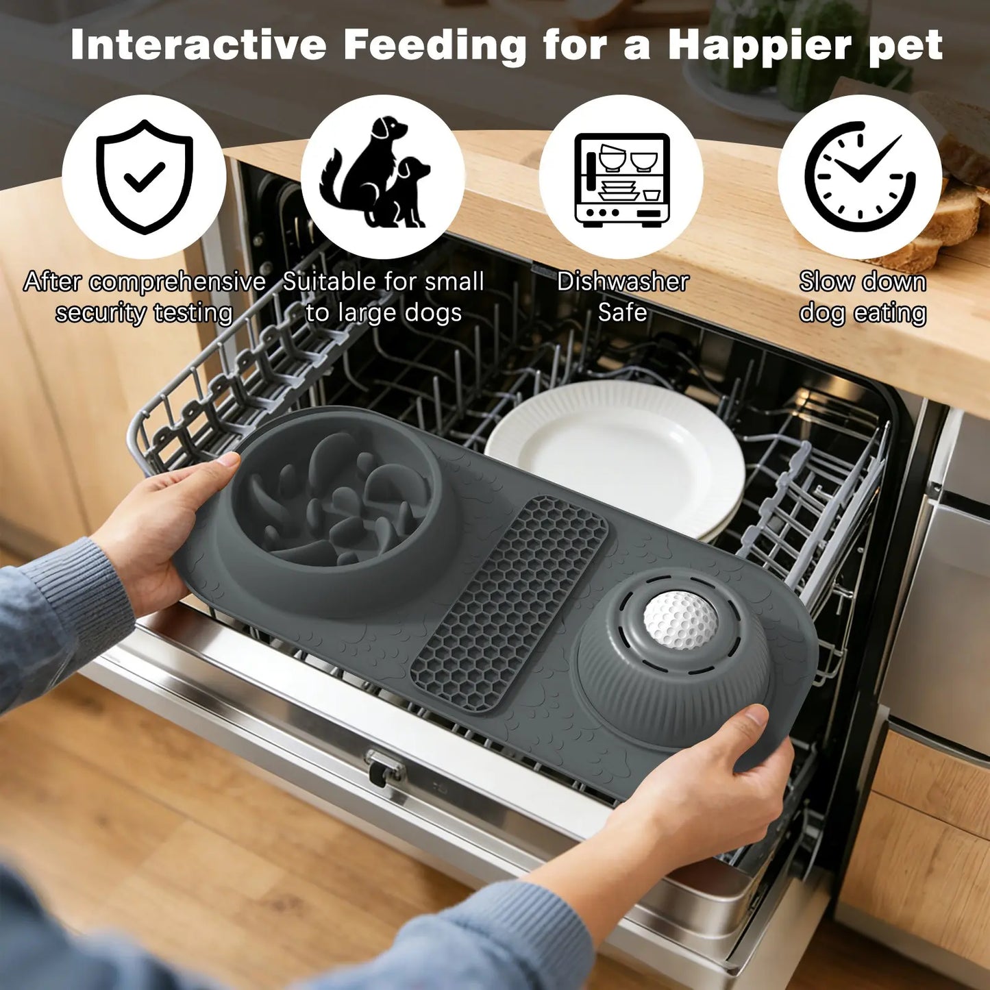 WittyPaws™ SmartDigest Interactive Feeding Station