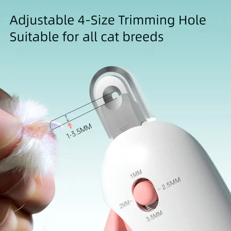WittyPaws™ 2-in-1 Stress-Free Cat Nail Clipper