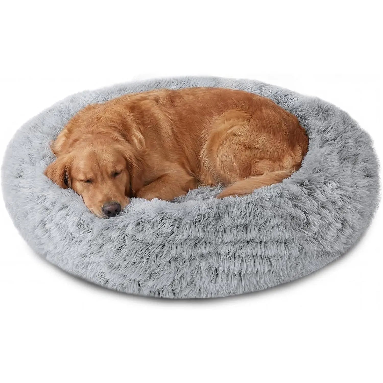 WittyPaws™ Calming Plush Pet Bed