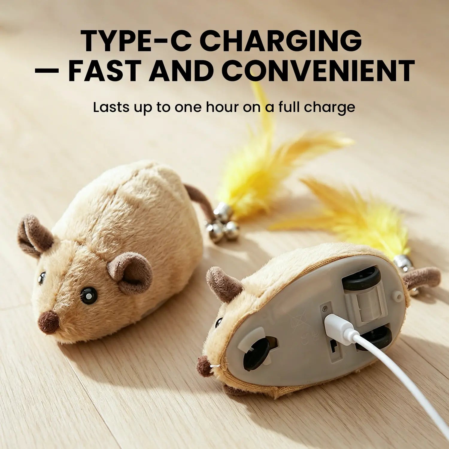 WittyPaws™ Smart-Mouse Interactive Toy