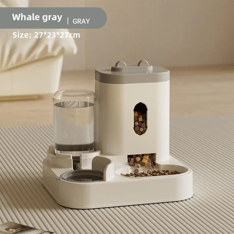 WittyPaws™ 2-in-1 Gravity Pet Feeding & Water Station
