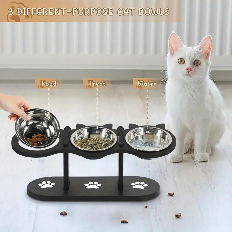 WittyPaws™ Premium 3 Stainless Steel Pet Bowl