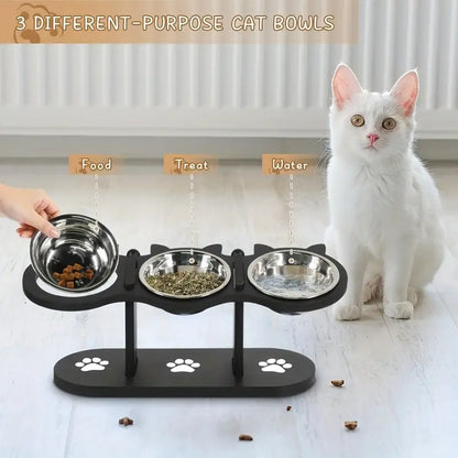 WittyPaws™ Premium 3 Stainless Steel Pet Bowl