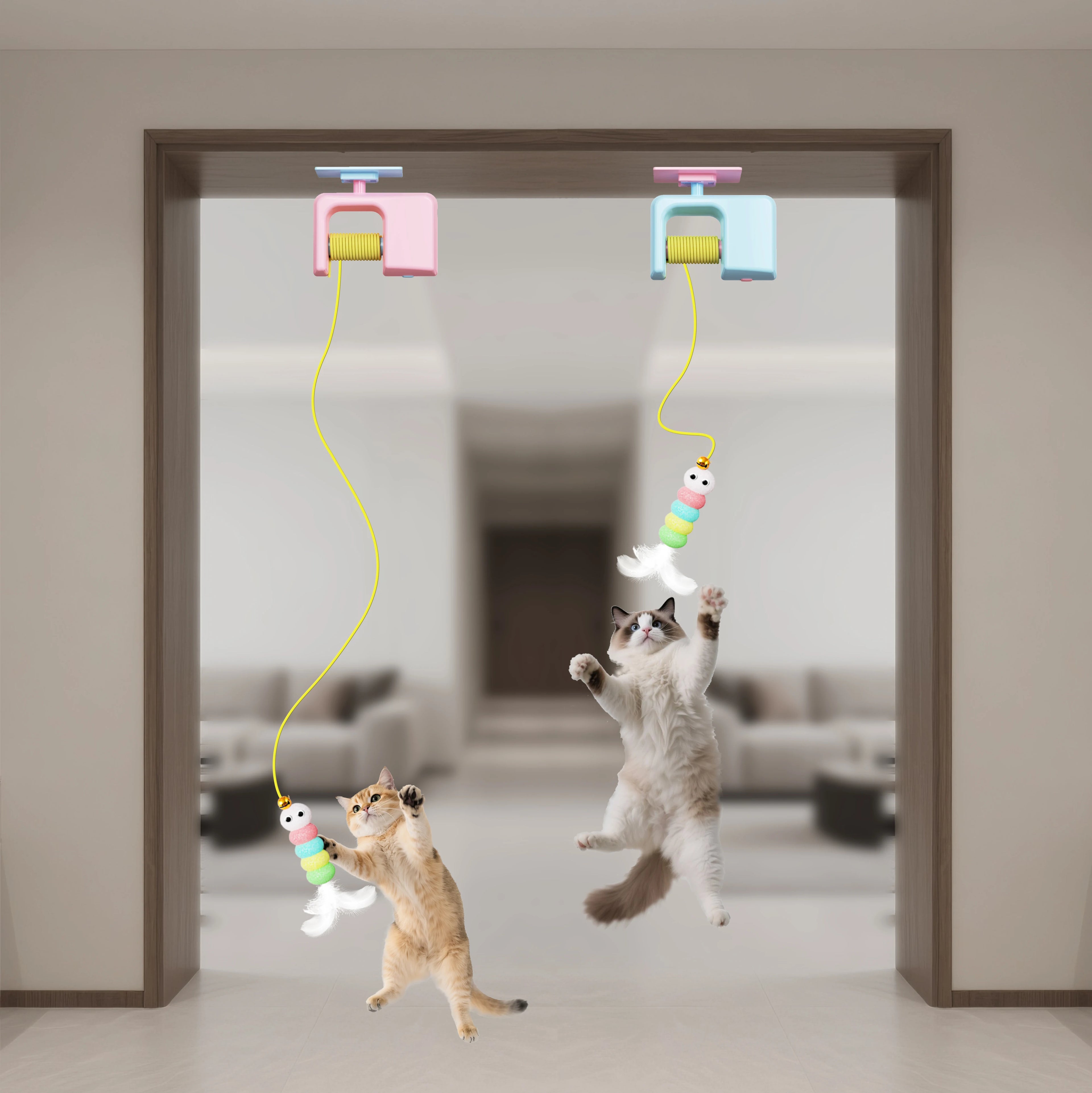 WittyPaws™ Verti-Play Yo-Yo Teaser
