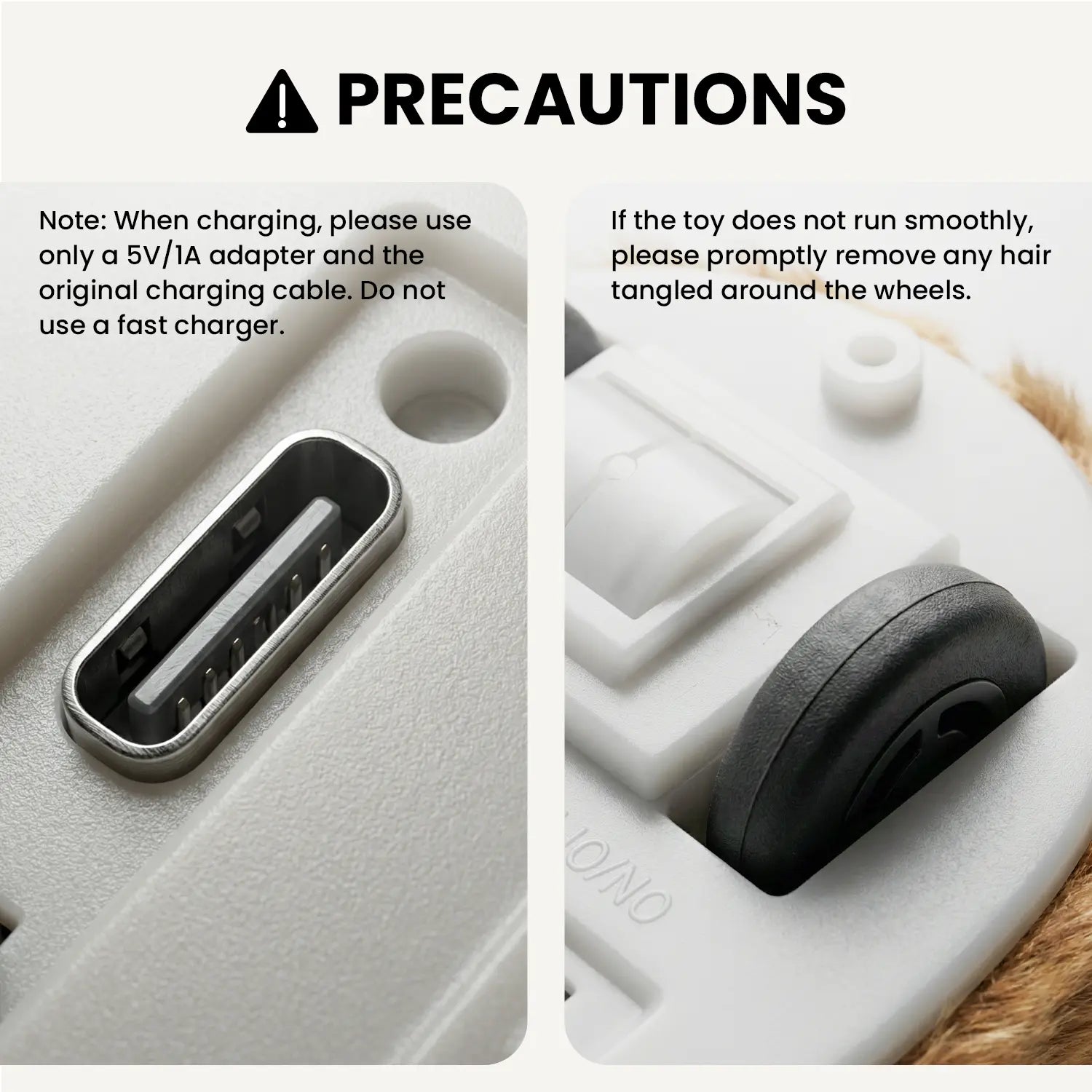 WittyPaws™ Smart-Mouse Interactive Toy
