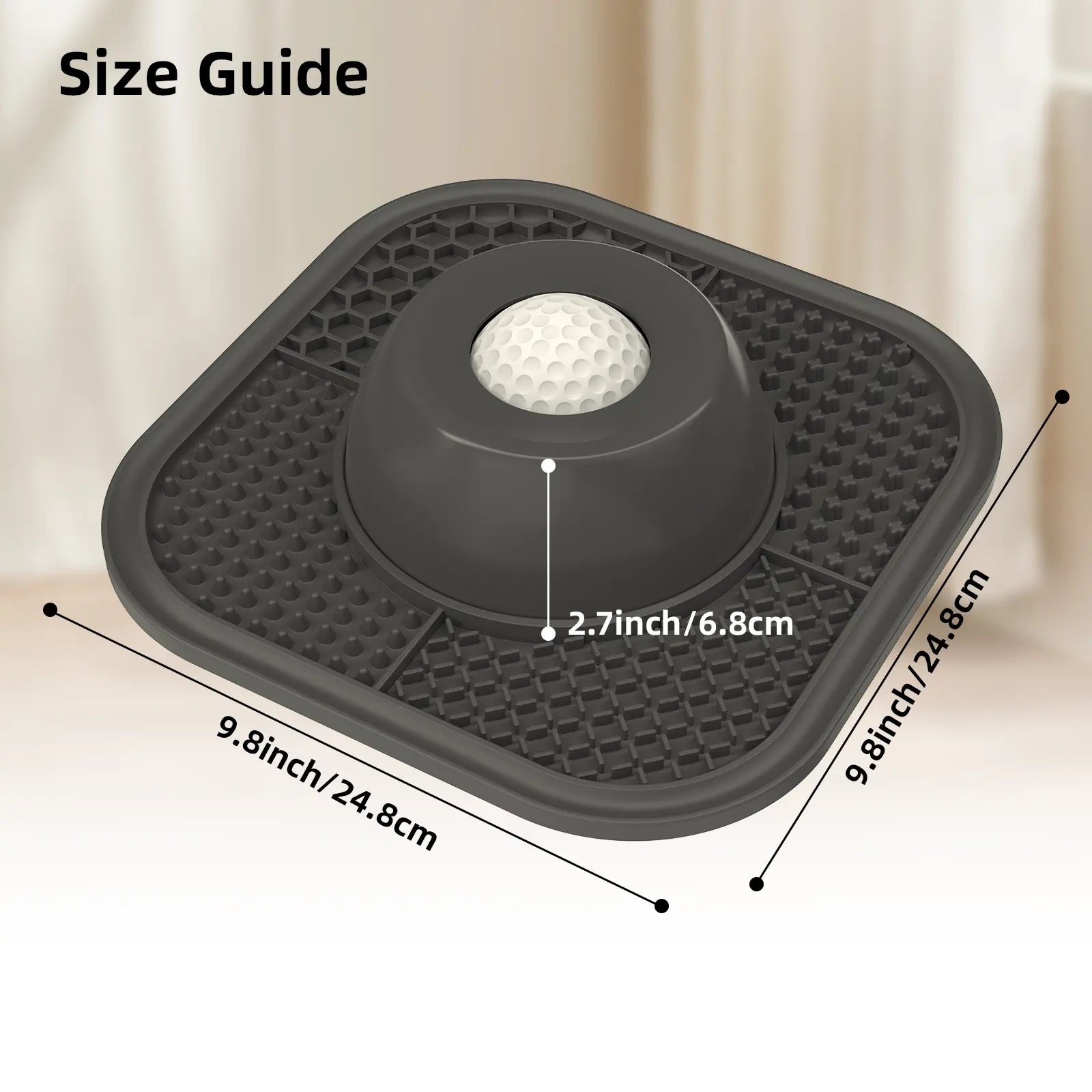 WittyPaws™ 3-in-1 Interactive Slow Feeder & Lick Mat