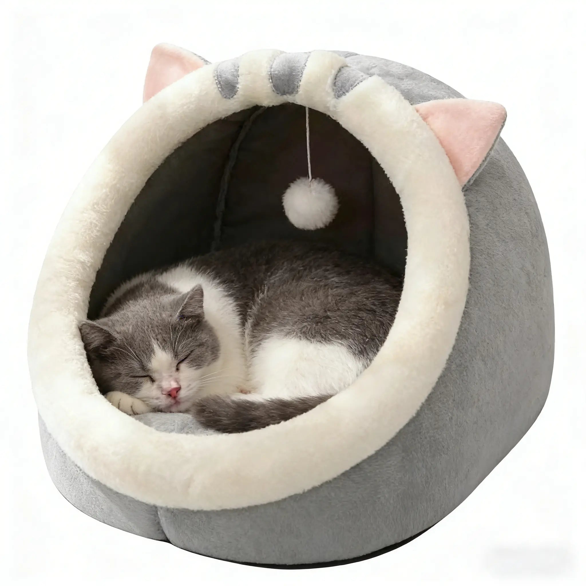 WittyPaws™ Rescue Kitten Cozy Cat Cave