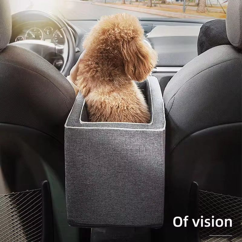 WittyPaws™ Elevated Comfort Car Booster Seat - Safety & Travel Carrier