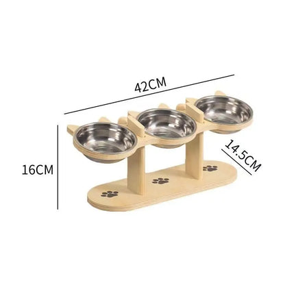 WittyPaws™ Premium 3 Stainless Steel Pet Bowl